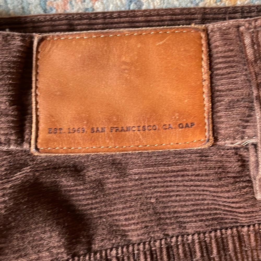 VINTAGE GAP JEANS 1969 PRICE FIRM FREE SHIPPING HANDLE WITH CARE SIZE 32/32